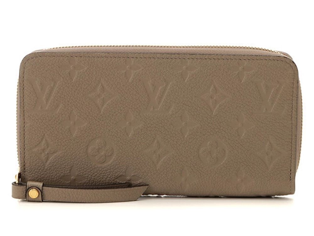 Louis Vuitton Zippy Wallet Empreinte Tourterelle